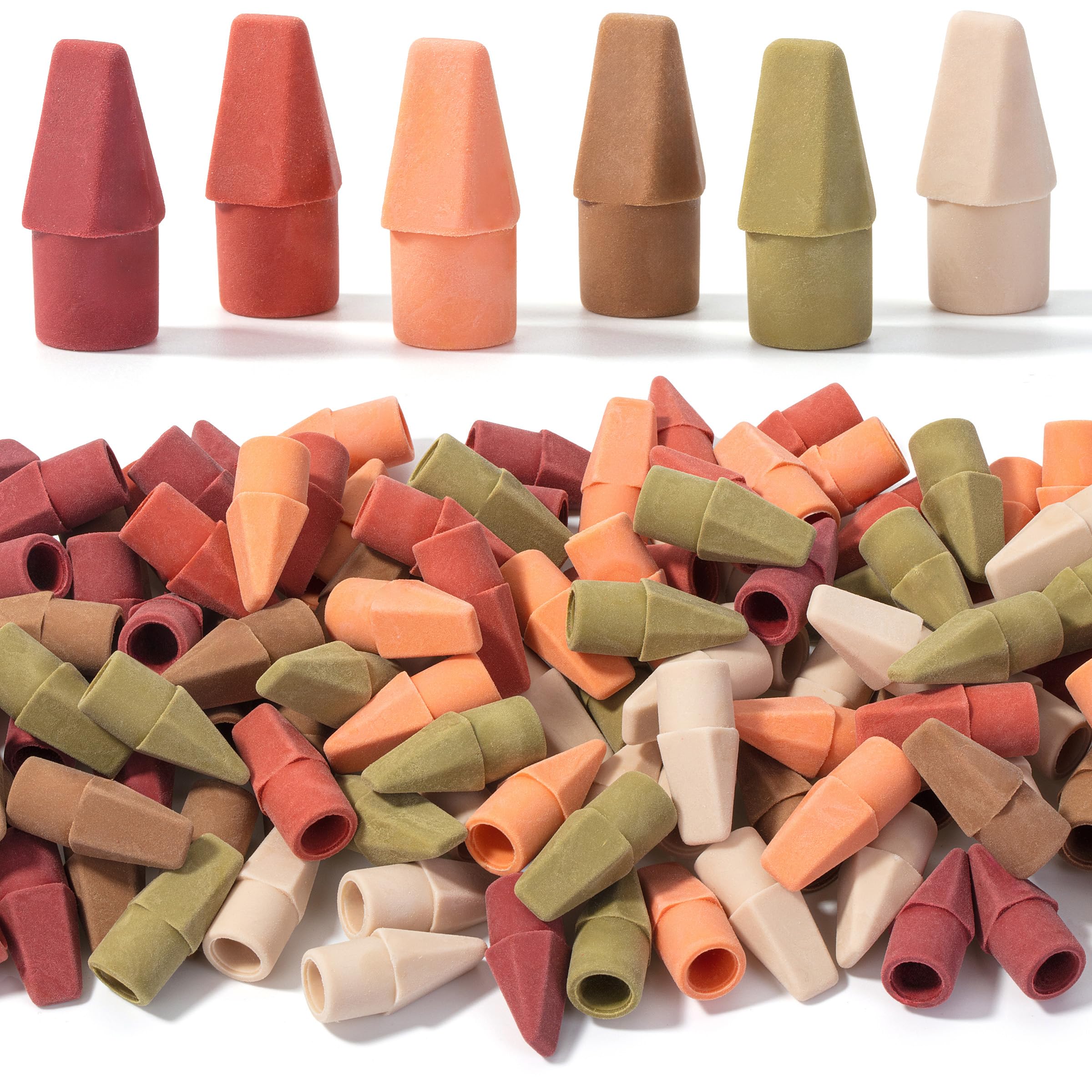 Mr. Pen Erasers for Pencils, 120 Pack, Pencil Top Erasers, Eraser Caps, Cap Tops, Topper Erasers. Ereaser