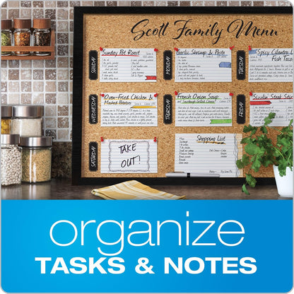 Oxford Ruled Index Cards, 3" x 5", White, Lined Index Flashcards, 300 per Pack (10022)