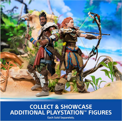 PlayStation, Horizon Forbidden West, 6” Varl Action Figure with 3 Accessories, The Shapes Collection, for PS5 Fans & Collectors Ages 17+