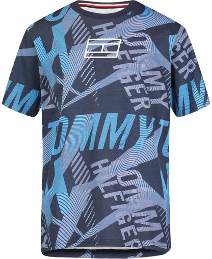 Tommy Hilfiger Boys' Short Sleeve Legacy Crew Neck T-Shirt