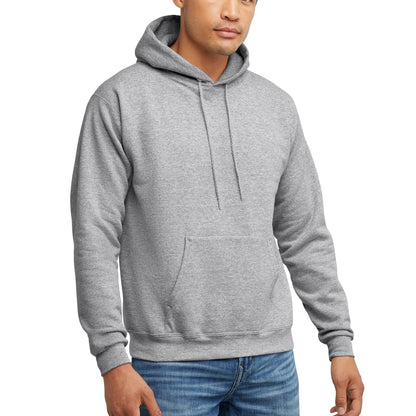 Hanes EcoSmart Hoodie, Midweight Fleece, Pullover Hooded Sweatshirt for Men