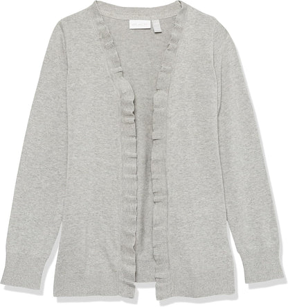 The Children'S Place Girls Ruffle Cardigan