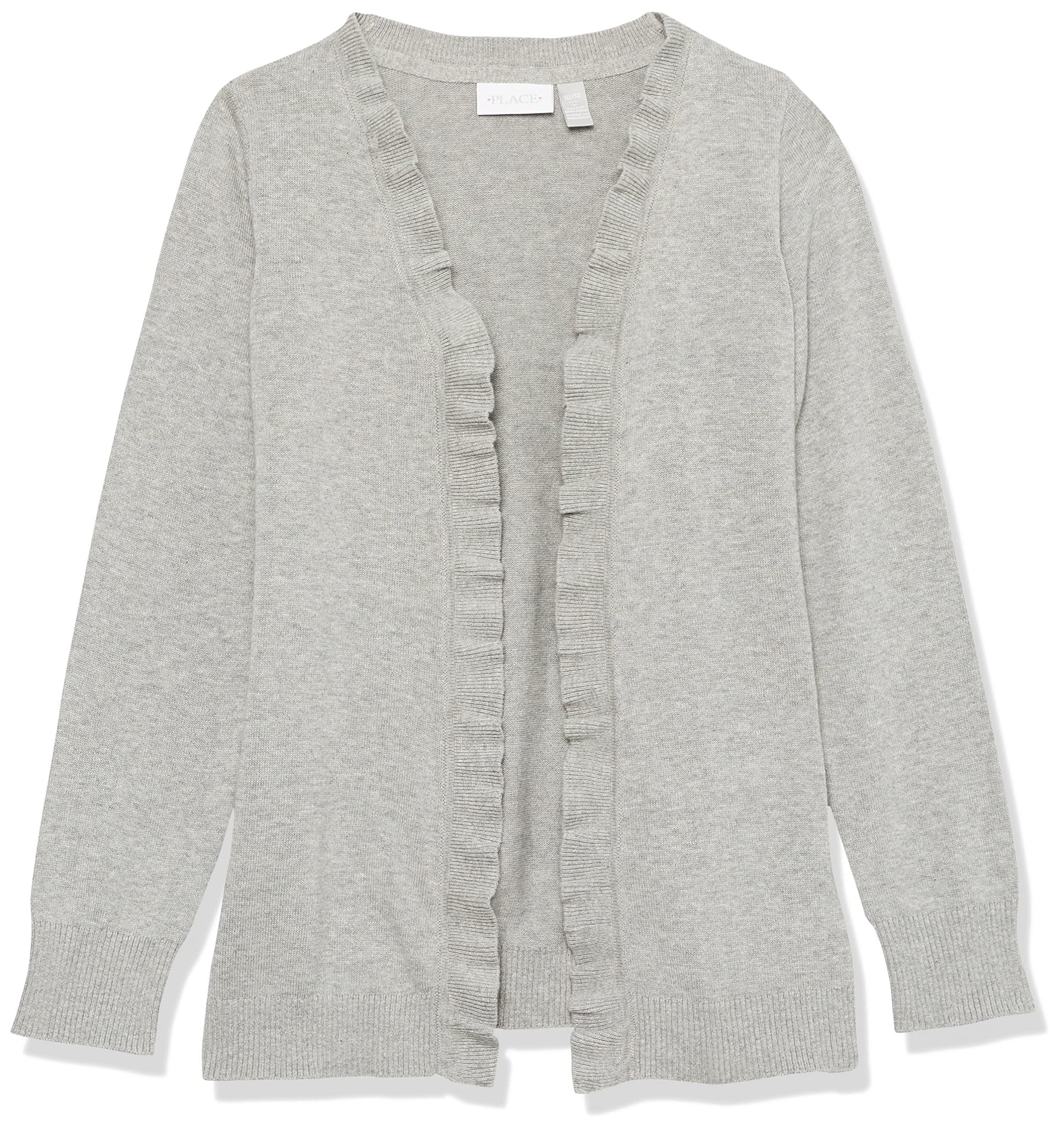 The Children'S Place Girls Ruffle Cardigan