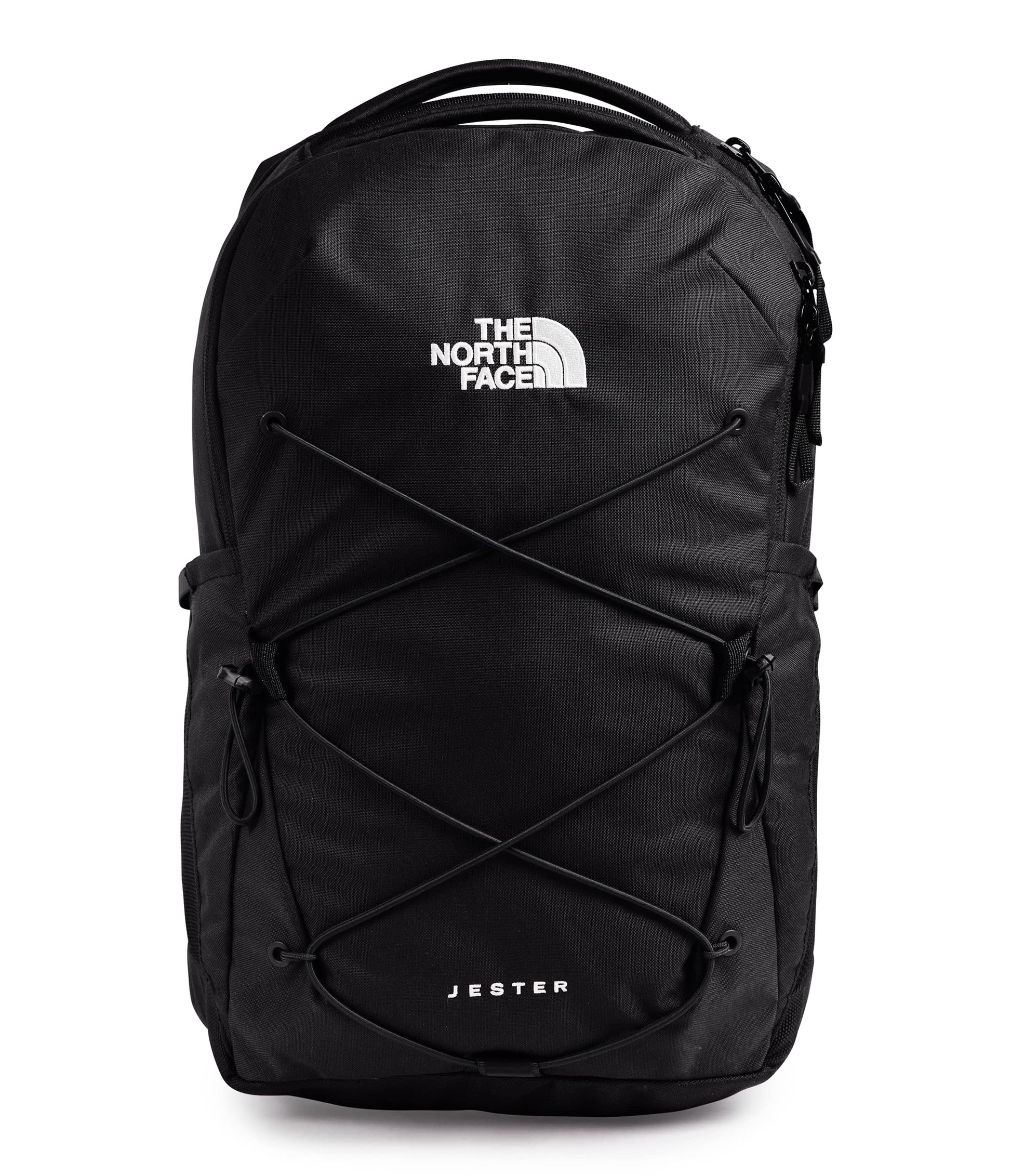 The North Face Women's Every Day Jester Laptop Backpack, TNF Black/Burnt Coral Metallic, One Size