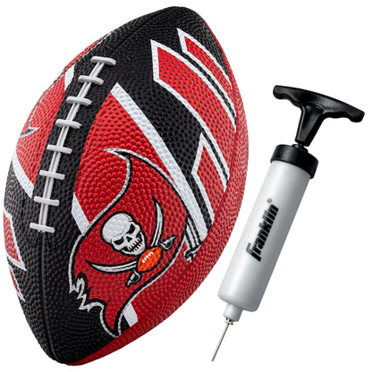 Franklin Sports NFL Team Footballs - Rubber Youth Mini Footballs for All NFL Teams - Kids Junior 8.5" Football - Official NFL Licensed Footballs
