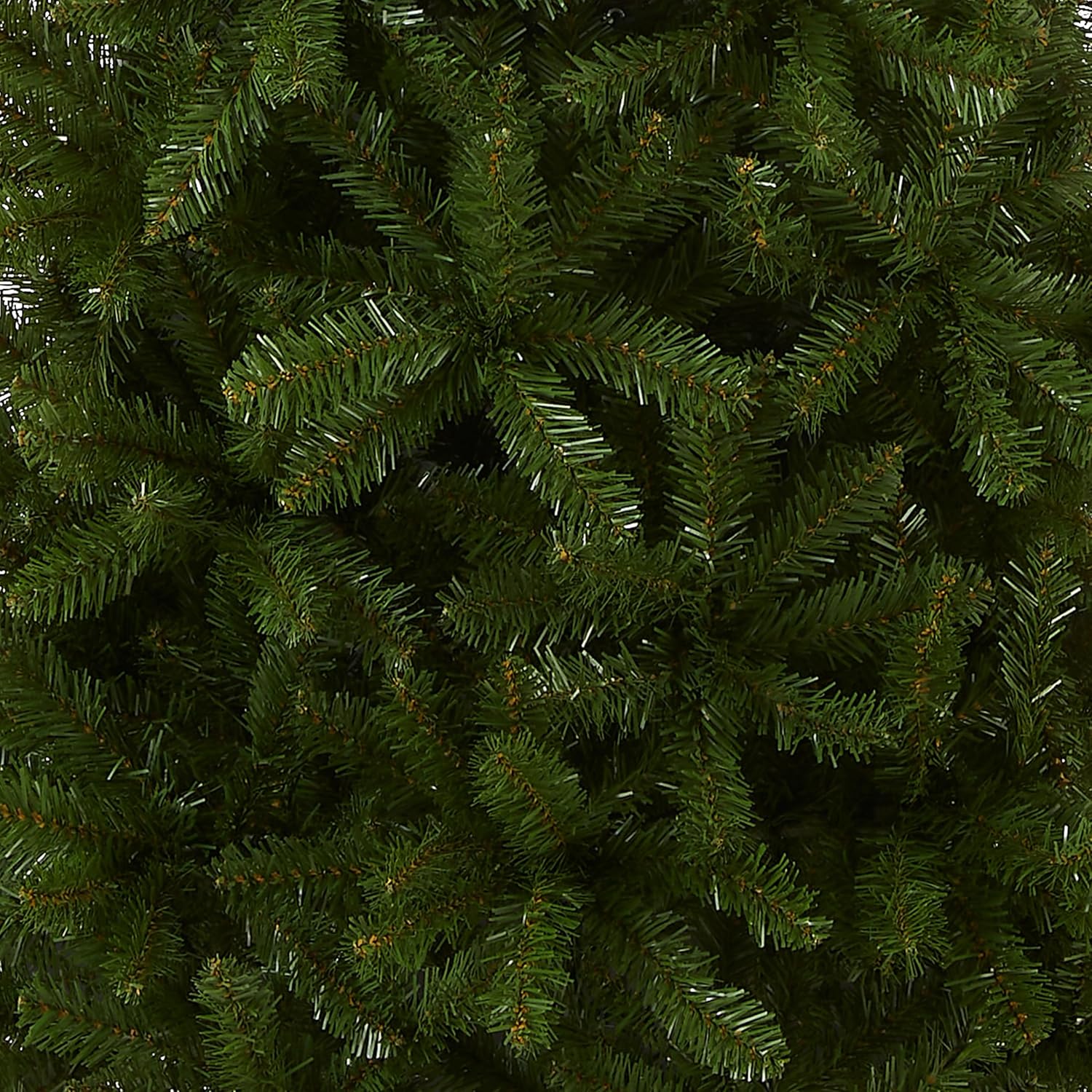 National Tree Company 6.5 ft Unlit Kingswood Fir Slim Artificial Christmas Tree, 719 Tips, Includes Stand, Green