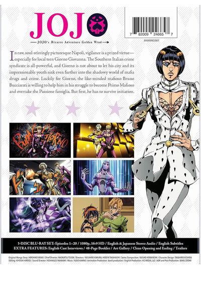 JoJo's Bizarre Adventure: Golden Wind Part 1 Limited Edition(BD) [Blu-ray]