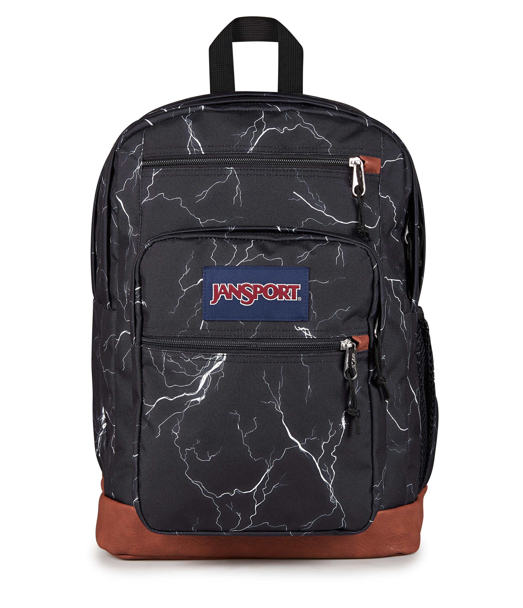 JanSport Cool Backpack, with 15-inch Laptop Sleeve - Large Computer Bag Rucksack with 2 Compartments, Ergonomic Straps, Black