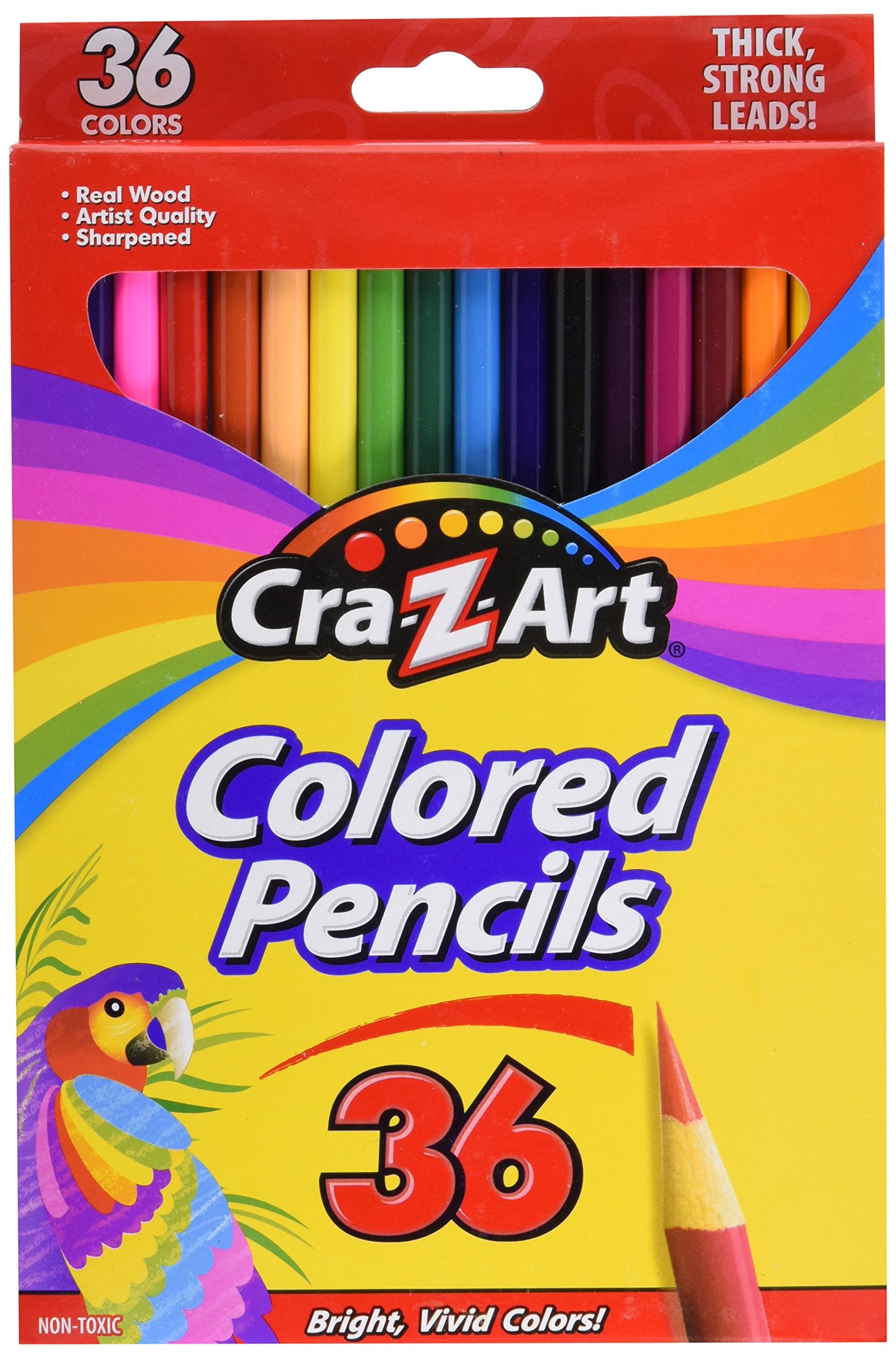 Cra-Z-Art Colored Pencils, 72 Count, Back to School Supplies, Arts & Crafts, Gift for Kids