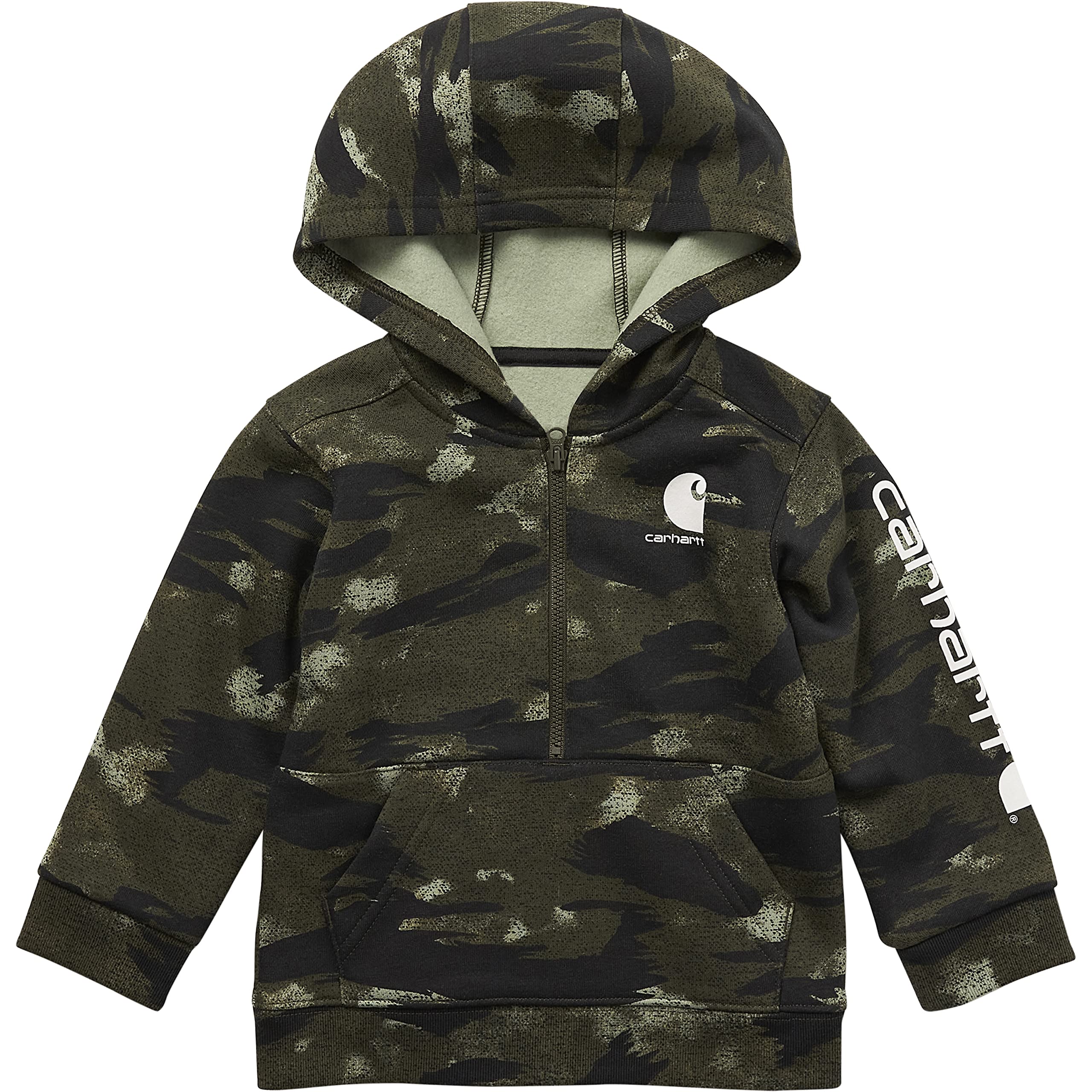 Carhartt Kid's CA6273 Long-Sleeve Half-Zip Sweatshirt - Boys