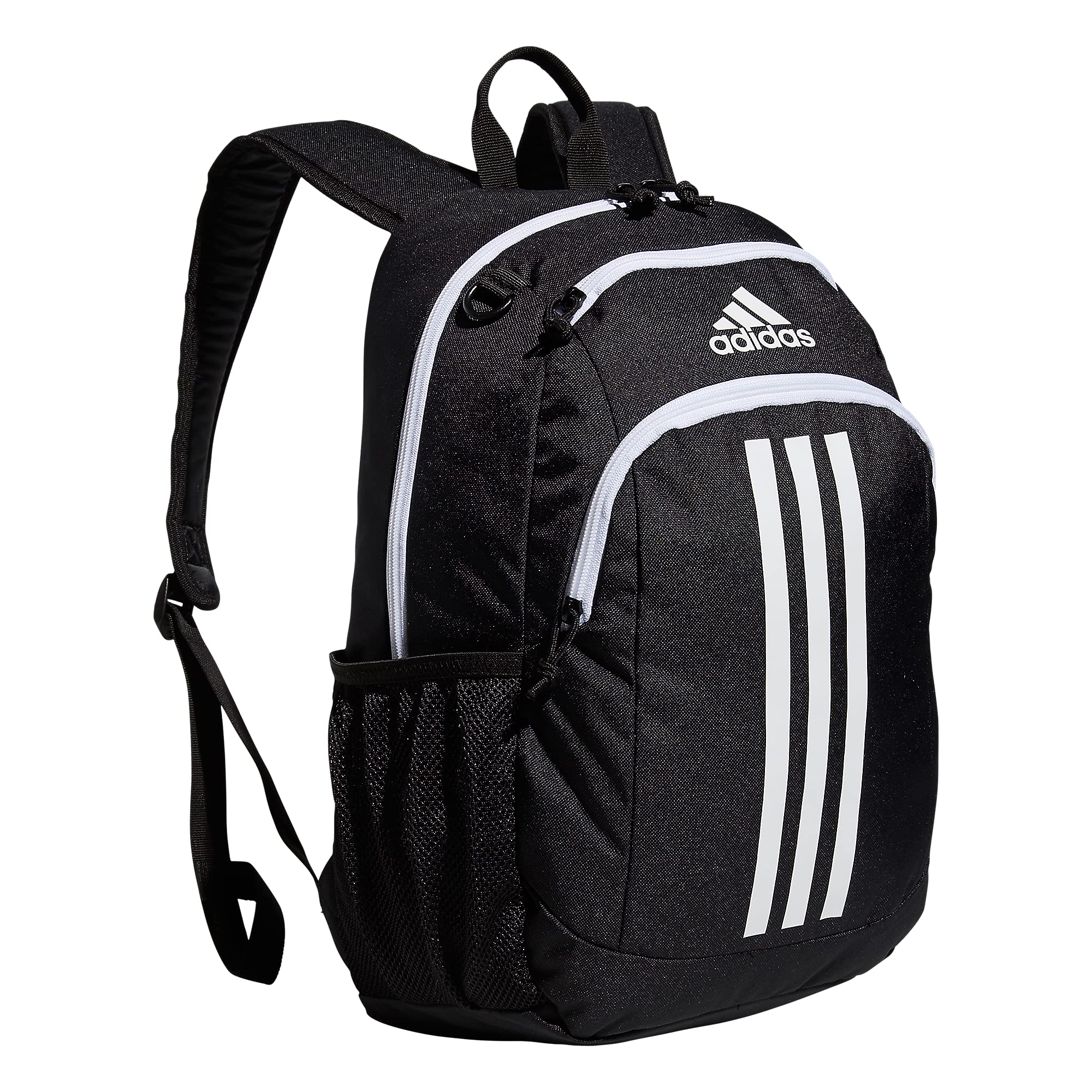 adidas Creator Laptop Backpack for Women and Men, Comfortable and Durable Small Athletic Bag, Camouflage Carbon/Black/Impact Orange, One Size