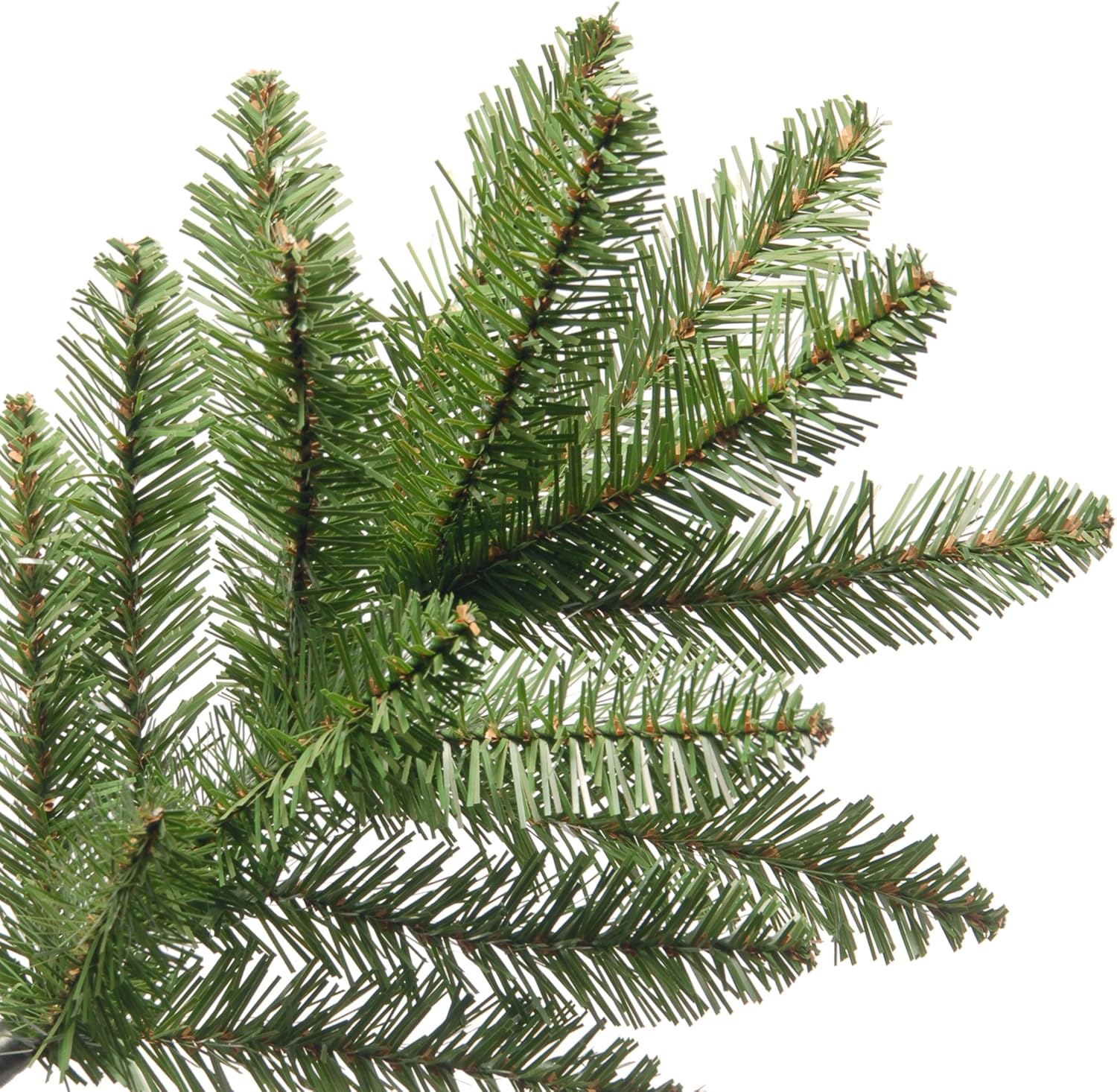National Tree Company 6 ft Unlit Kingswood Fir Slim Artificial Christmas Tree, 629 Tips, Includes Stand, Green