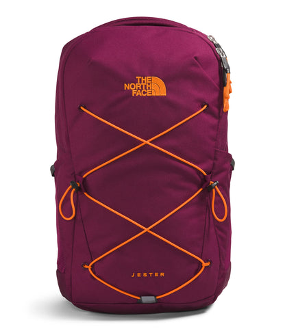 The North Face Women's Every Day Jester Laptop Backpack, TNF Black/Burnt Coral Metallic, One Size