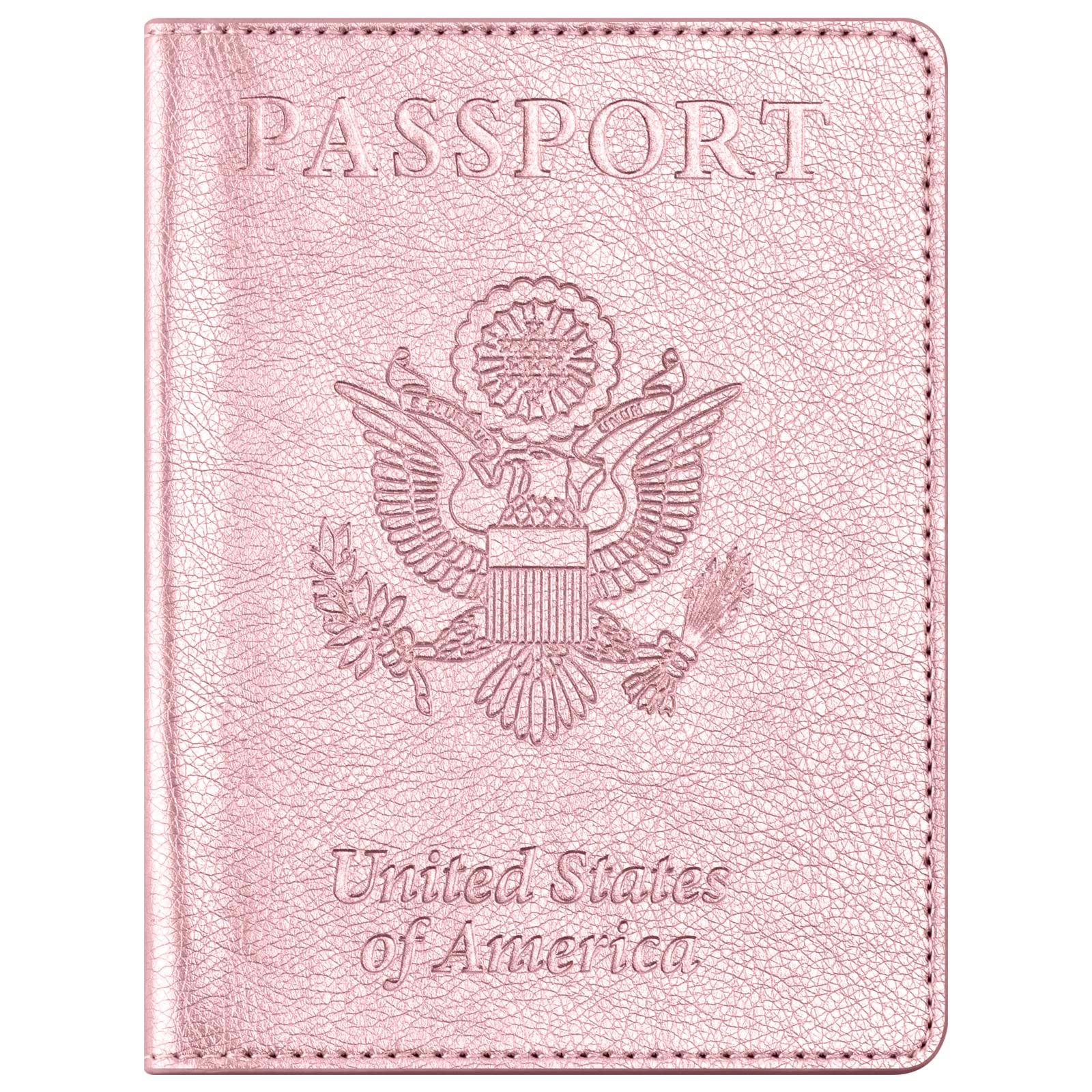 Eoehro Passport Holder for Travel Essentials, Passport Wallet Cover Case for Travel Must Haves Accessories,Passport Book Holders for Women and Men(brown)