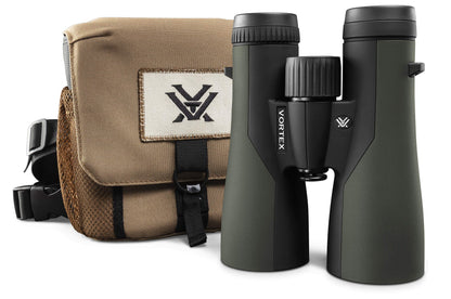Vortex Optics Crossfire HD 10x42 Binoculars - HD Optical System, Tripod Adaptable, Rubber Armor, Waterproof, Fogproof, Shockproof, Included GlassPak - Unlimited, Unconditional Warranty