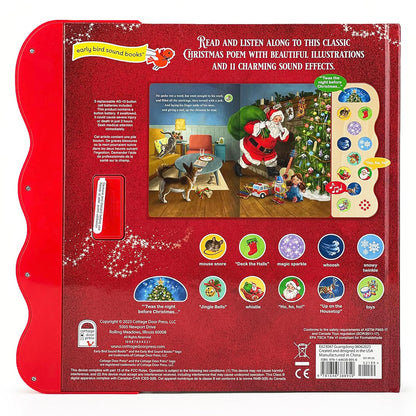Twas the Night Before Christmas, Classic Children's Interactive Sound Book for the Holidays