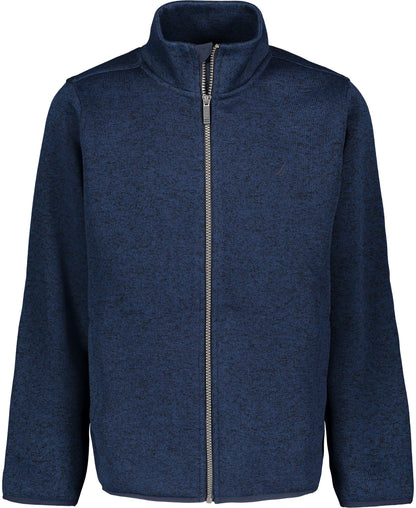 NAUTICA Boys' Full Zip Jacket, Kangaroo Pockets, Made with Lightweight Fleece