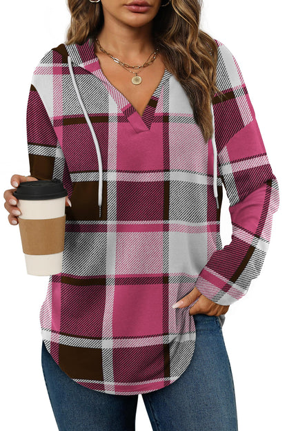 Bofell Womens Fashion Tops Hoodies for Women Pullover Oversized Sweatshirts Long SLeeve Shirts Loose Fit