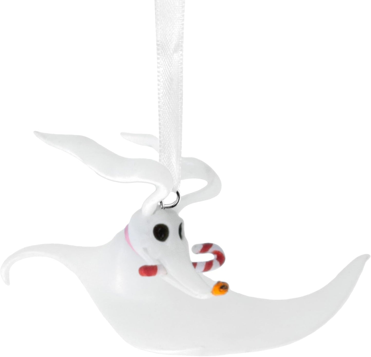 Hallmark Disney Tim Burton's The Nightmare Before Christmas Zero with Candy Cane Christmas Ornament, Gifts for Disney Fans