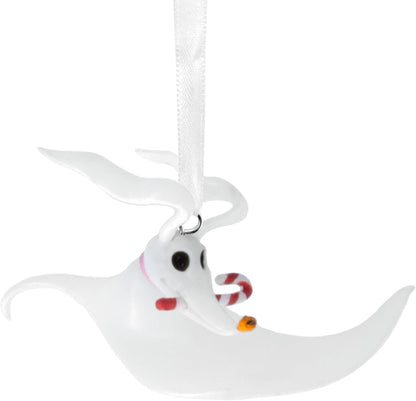 Hallmark Disney Tim Burton's The Nightmare Before Christmas Zero with Candy Cane Christmas Ornament, Gifts for Disney Fans