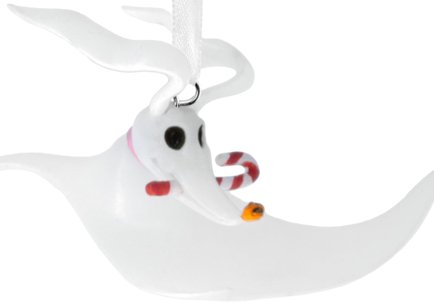 Hallmark Disney Tim Burton's The Nightmare Before Christmas Zero with Candy Cane Christmas Ornament, Gifts for Disney Fans