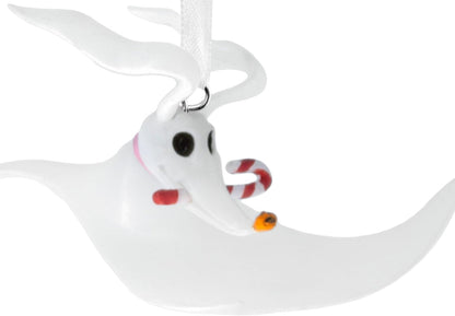 Hallmark Disney Tim Burton's The Nightmare Before Christmas Zero with Candy Cane Christmas Ornament, Gifts for Disney Fans