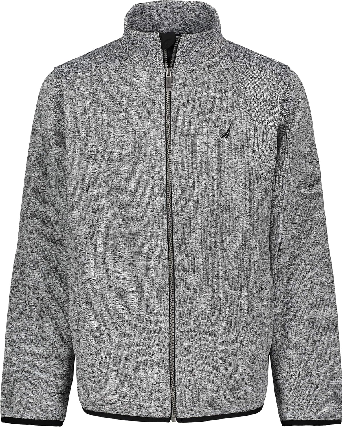 NAUTICA Boys' Full Zip Jacket, Kangaroo Pockets, Made with Lightweight Fleece