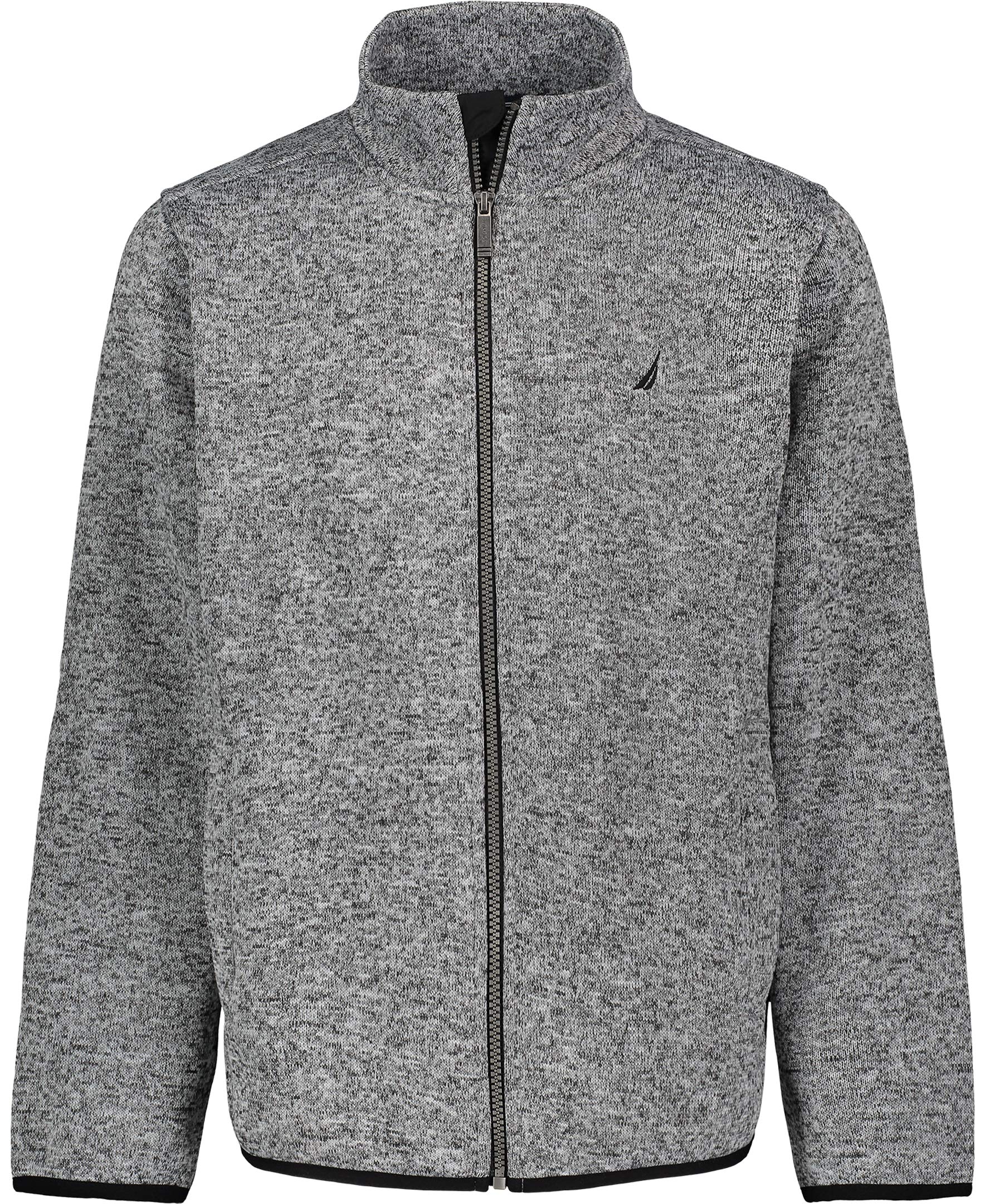 NAUTICA Boys' Full Zip Jacket, Kangaroo Pockets, Made with Lightweight Fleece
