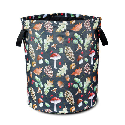 Basketball Texture Laundry Basket Ball Foldable Waterproof Oxford Cloth Funny Tote Bag Laundry Hamper Clothes Storage Bucket Toy Organizer For Bathroom/Laundry Storage/Bedroom 17.7x13.7 Inch