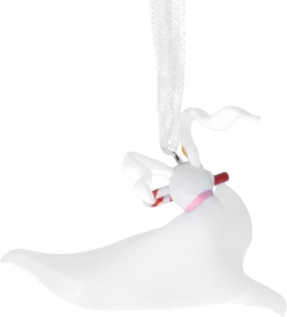 Hallmark Disney Tim Burton's The Nightmare Before Christmas Zero with Candy Cane Christmas Ornament, Gifts for Disney Fans