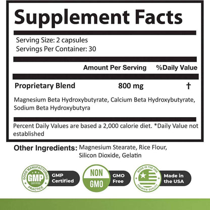 𝙇𝙞𝙥𝙤zem 𝘾𝙖𝙥𝙨𝙪𝙡𝙚𝙨, Supplement for Energy, Vitality and Wellness, 100% Natural, Vegan Non-GMO, Gluten-Free
