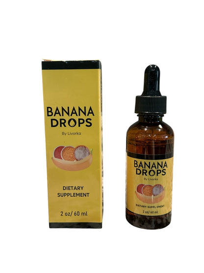 Banana Drops, Banana Dietary Liquid Drops, Liquid Drops for Men & Women (1 Pack)