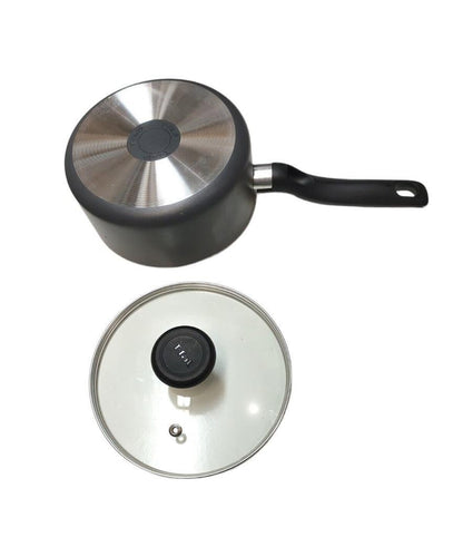 T-fal Cookware Set Nonstick Inside and Out 9 Piece Gray