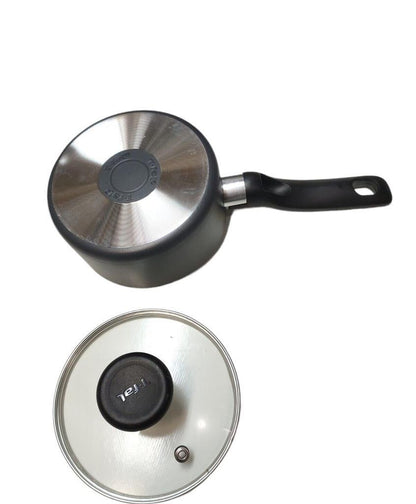 T-fal Cookware Set Nonstick Inside and Out 9 Piece Gray