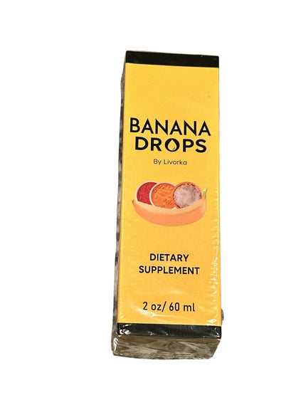 Banana Drops, Banana Dietary Liquid Drops, Liquid Drops for Men & Women (1 Pack)