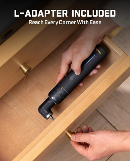 S2 Pro 3.7V Electric Screwdriver, Cordless Screwdriver Set, 7 Torque Settings...