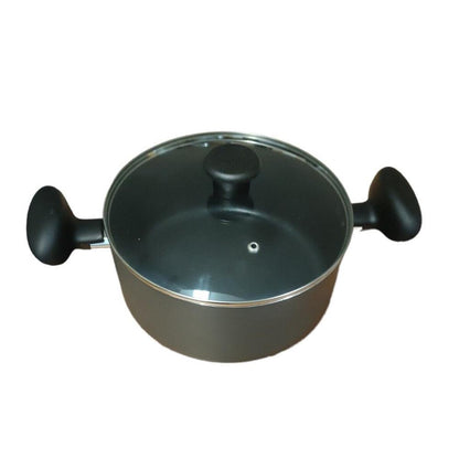 T-fal Cookware Set Nonstick Inside and Out 9 Piece Gray